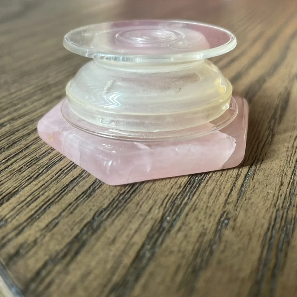 Rose Quartz Tree Of Life phone grip